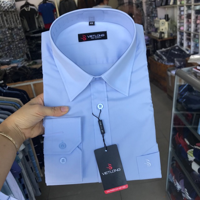 [ Sale sốc]- Áo dài tay size L41/42 fom regular ( 76 đen 84kg)