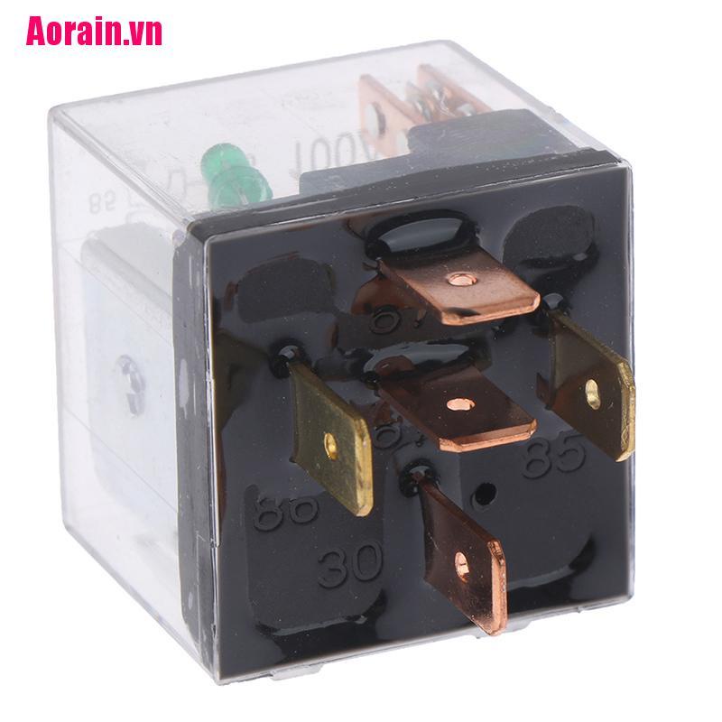 Rơ Le Chống Thấm Nước 12v / 24v 100a 4pin / 5pin Chất Lượng Cao