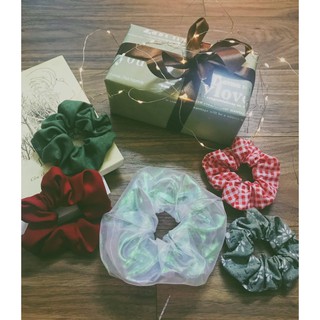 set 5 scrunchies xinh xắn