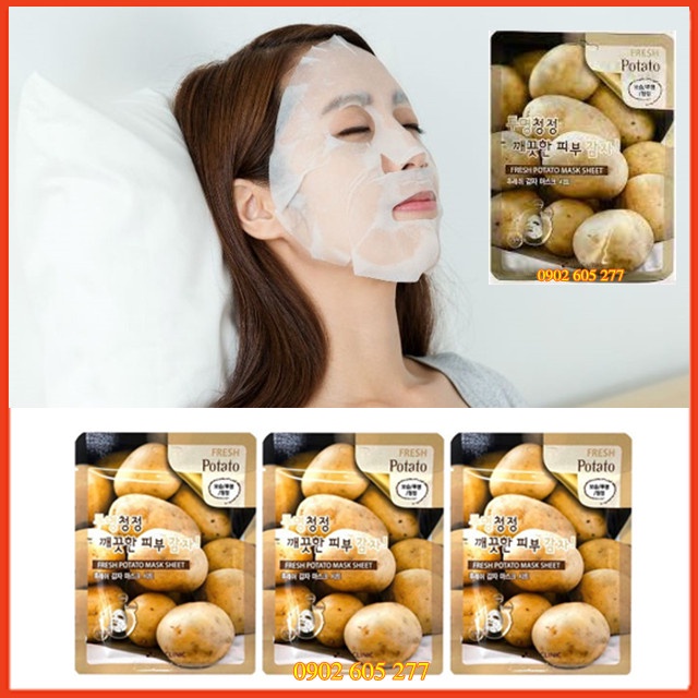[Hàng chính hãng] Mặt Nạ Dưỡng Da 3W Clinic Khoai Tây Hàn Quốc