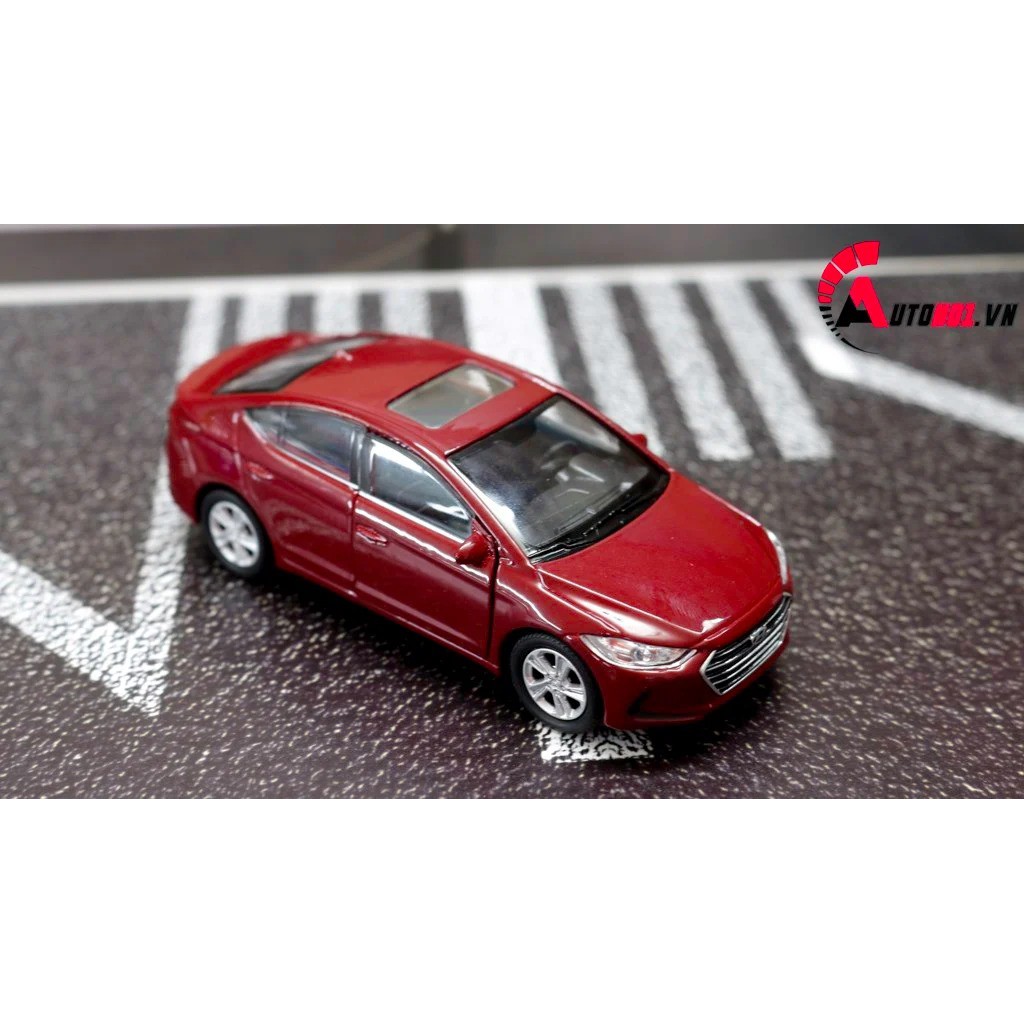 MÔ HÌNH HYUNDAI ELANTRA RED 1:36 WELLY 4513