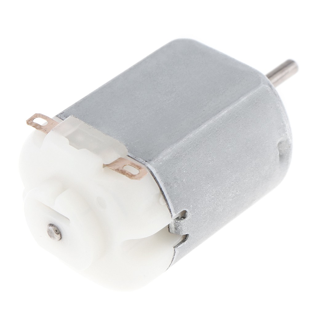 Mô tơ 130 DC 3 - 5V bốn bánh nhỏ