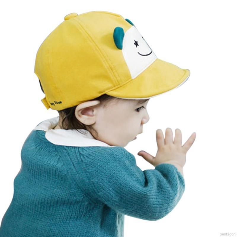 Mũ Lưỡi Trai Vải Cotton In Hình Hoạt Hình Đáng Yêu Cho Bé