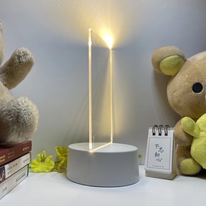 Đèn Ngủ Led Hình Cây Bút Ghi Chú Tiết Kiệm Năng Lượng Kèm Sạc USB Tiện Dụng Cho Học Sinh / Bạn Gái