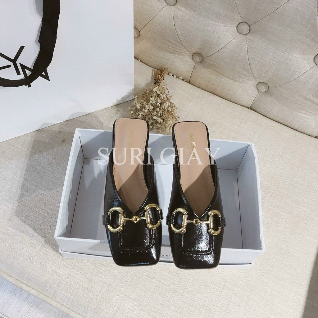 DÉP SỤC NỮ KHUY NGANG ÊM CHÂN SIÊU XINH MÃ HT04