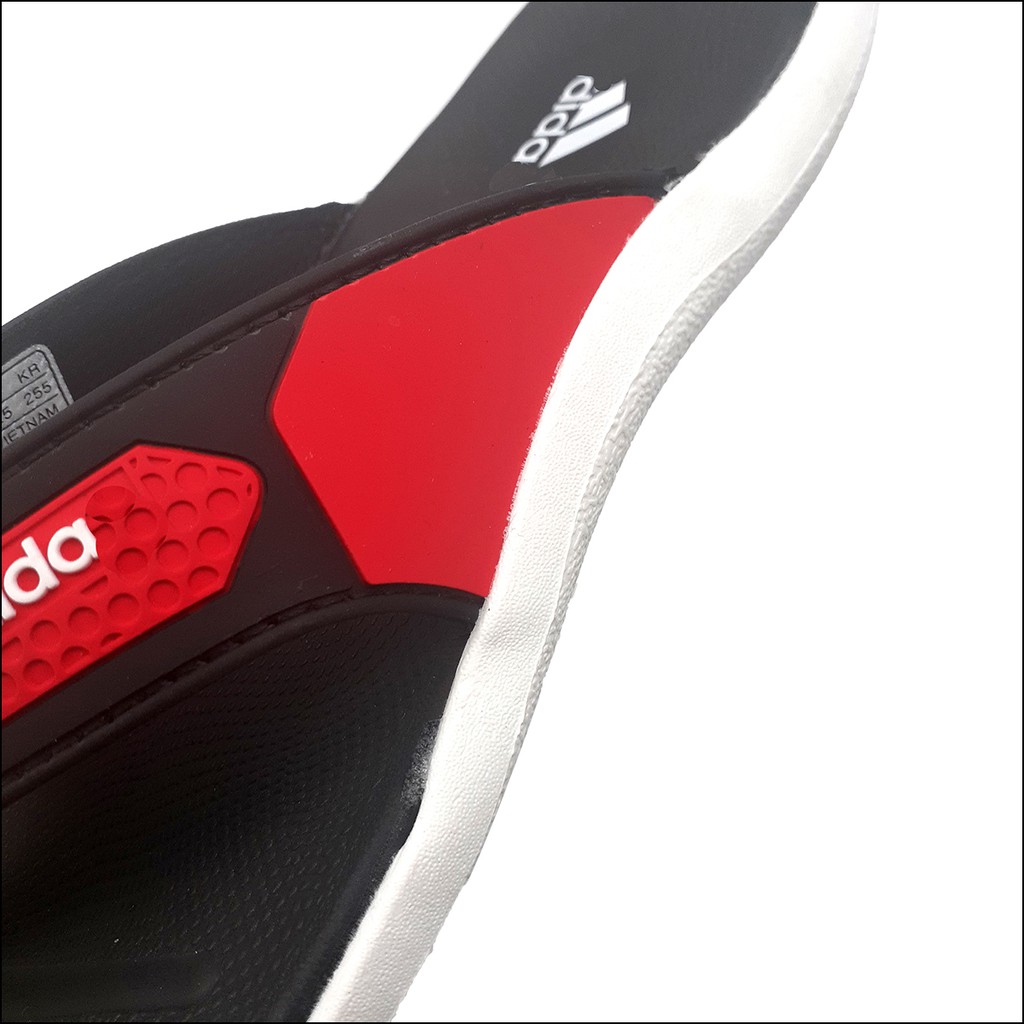 Dép nam xỏ ngón bàm sàn quai cao su dẻo Kiểu dáng thể thao K097 màu Đen trắng