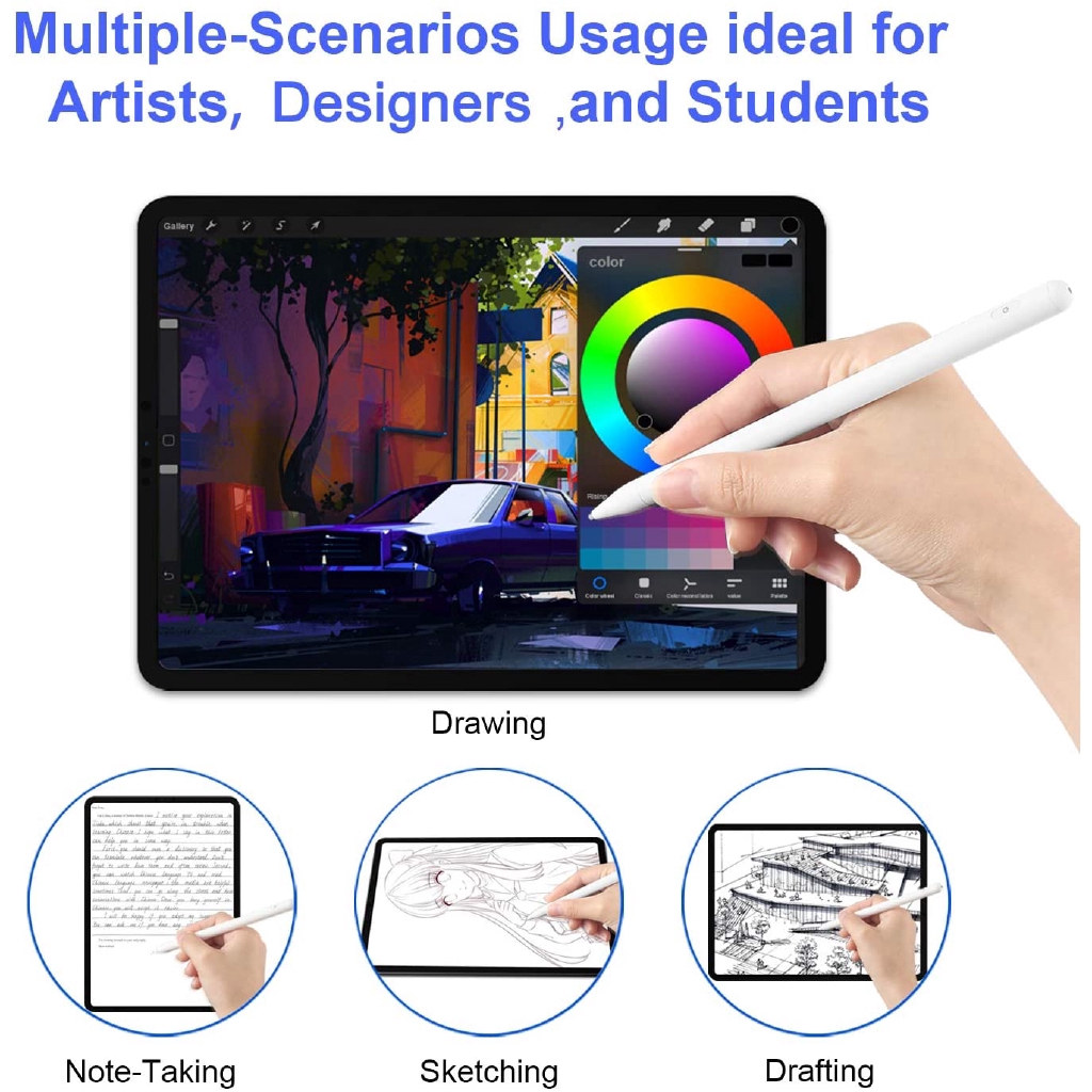 Bút Cảm Ứng Apple Pencil Stylus 6th Generation 2019 Ipad Pro 12.9 11 Inch 10.2 / 2018 9.7 / Air 3 10.5