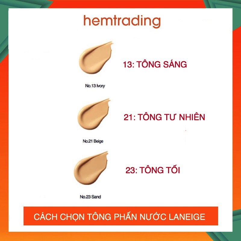 Kem Nền Đa Năng Kiểm Soát Dầu Laneige BB Cushion Pore Control SPF50+ PA+++ ( Tặng Kèm Lõi )