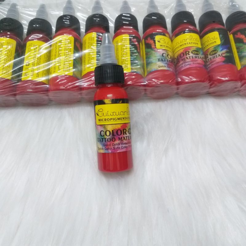 Mực Xăm Tatoo Eternal xăm hình mini siêu đẹp vào màu nhanh dạng lọ  30ml