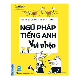 Sách - ngữ pháp tiếng anh vui nhộn cho người học cơ bản - funny grammar for you basic - kèm app học online