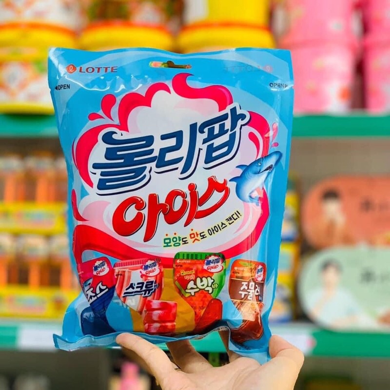 Kẹo Que Mút Lotte Hàn Quốc 192g