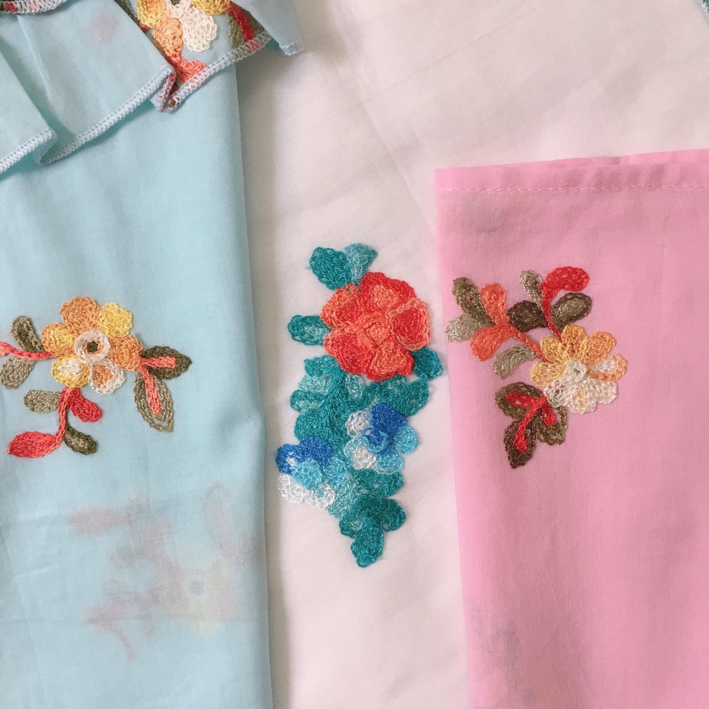 Áo Kiểu Bé Gái Sát Nách Thêu Hoa Vải Cotton mềm mịn AA014 Trang 25 Kids