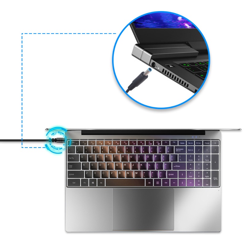 Phụ Kiện Đầu Sạc Chuyển Đổi HP-Laptop Kích Thước 4.5x3.0mm DC Type-C PD