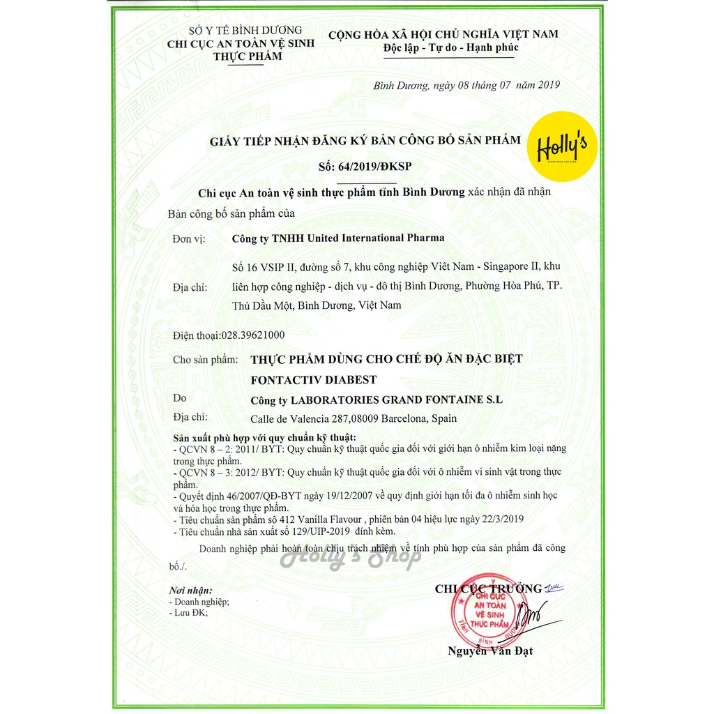 Sữa dinh dưỡng FontActiv Diabest dùng cho người ăn kiêng, bị tiểu đường, đái tháo đường thai kì