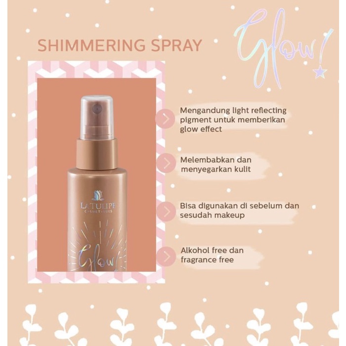 Xịt lấp lánh Latulipe | BigBuy360 - bigbuy360.vn