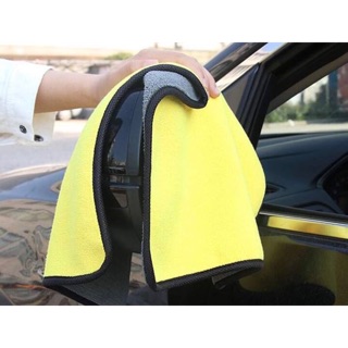 Khăn microfiber siêu dày, khăn lau xe chuyên dụng
