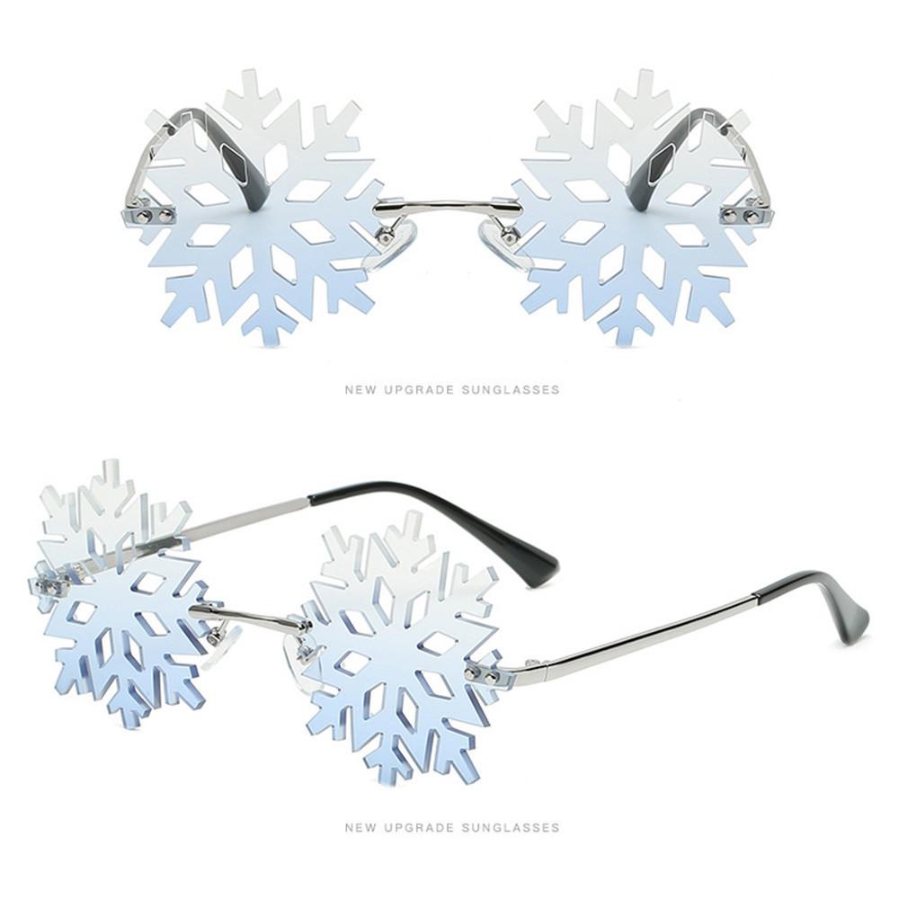 ESPO Kính Mát Hình Bông Tuyết Phong Cách Vintage