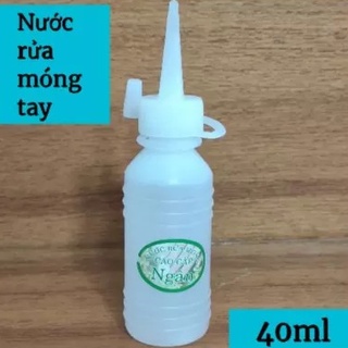 Nước Rửa Móng Tay Acetone 125ml (Tặng Bịch Bông Gòn)
