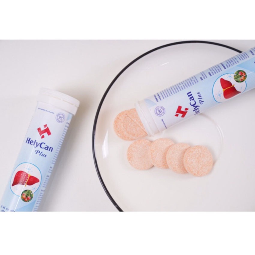 Helycan Plus hỗ trợ tăng cường chức năng gan (tuýp 20v) (Hộp 3 Tuýp) - cvspharmacy