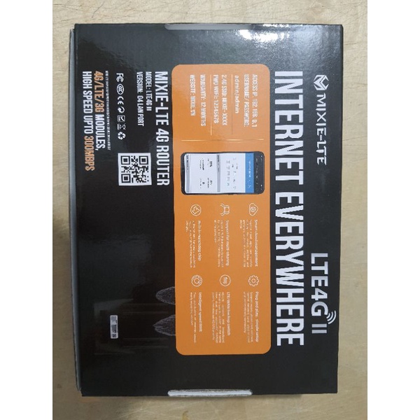 Bộ Phát Wifi 3G/4G MIXIE LTE4G II - Tốc Độ 300Mbs - Bảng Nâng Cấp Từ LTE4G - Tốt Hơn RS980 Và RS860. | BigBuy360 - bigbuy360.vn