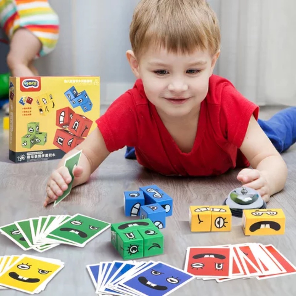 Xếp Hình Rubic Cho Bé Tăng Khả Năng Vận Động Phát Triển Tư Duy Logic