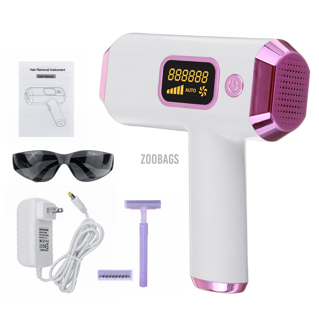 (Hàng Mới Về) Máy Tẩy Lông Cơ Thể Laser Ipl Vĩnh Viễn Không Đau 999 999