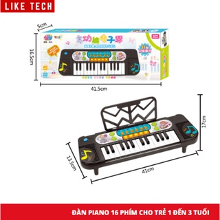 Đàn Đồ Chơi Đàn Piano Điện Tử Đồ Chơi Nhạc Cụ Tăng Cường Trí Tuệ Cho Bé