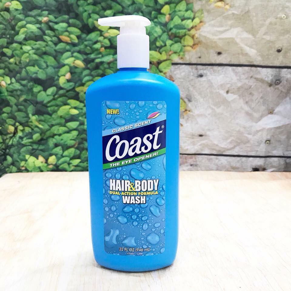 Sữa Tắm Gội Coast Hair & Body Wash 2in1 - 532ml | BigBuy360 - bigbuy360.vn