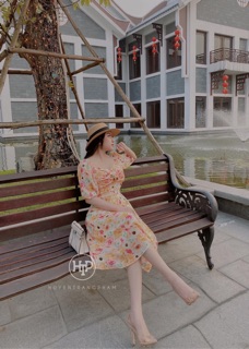 VÁY HOA TAY BỒNG TIỂU THƯ