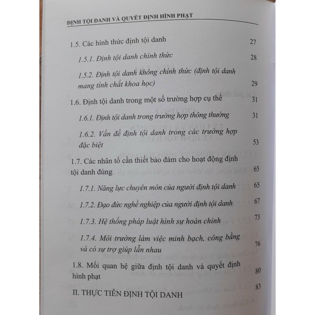 Sách - Định tội danh và quyết định hình phạt