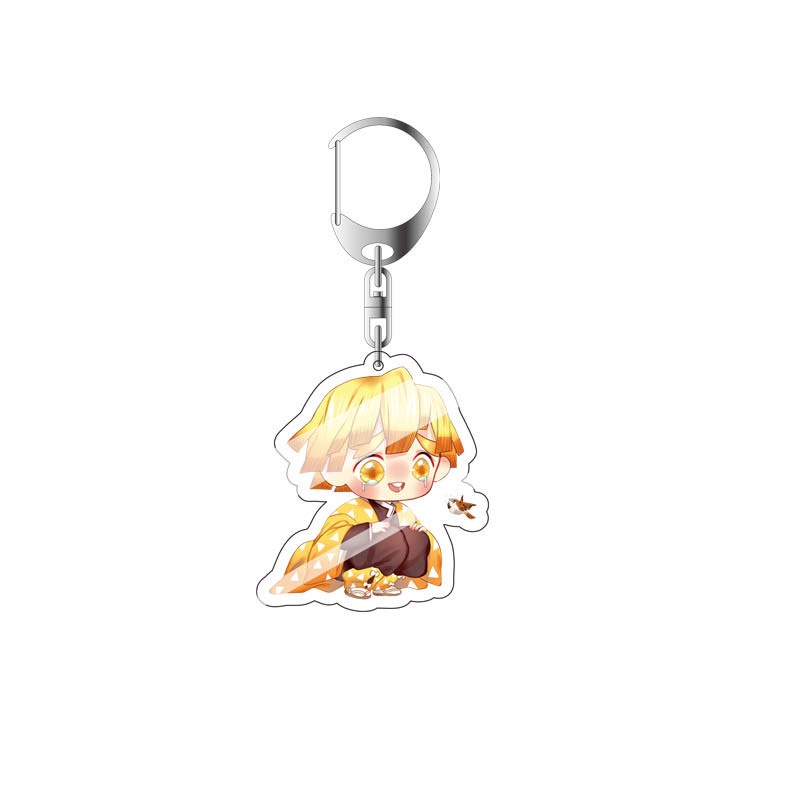 Sy2 Móc Chìa Khóa Bằng Acrylic In Họa Tiết Hoạt Hình Demon Slayer HD YS2