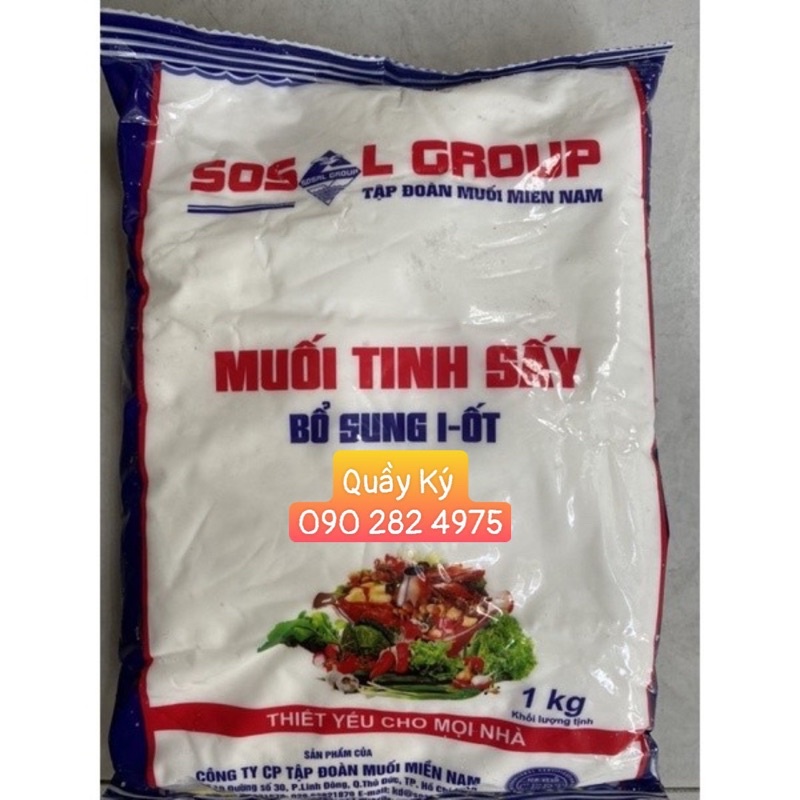 Muối i-ốt 1kg