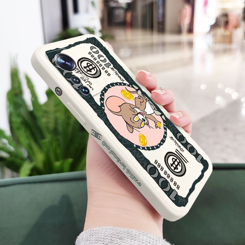 Ốp Điện Thoại Hình Tiền Hoạt Hình Sáng Tạo Cho Xiaomi Mi 12 12X 12S 11 Pro Lite Ultra 11Lite