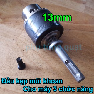 Đầu kẹp mũi khoan13ly cho máy đục 3 chức năng 2-26 makita BOSCH HP - phụ tùng dụng cụ cầm tay