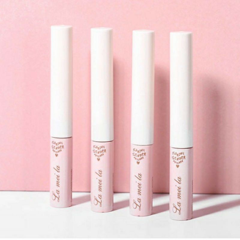 Mascara siêu mảnh Lameila chuốt mi  hàng nội địa Trung vỏ hồng