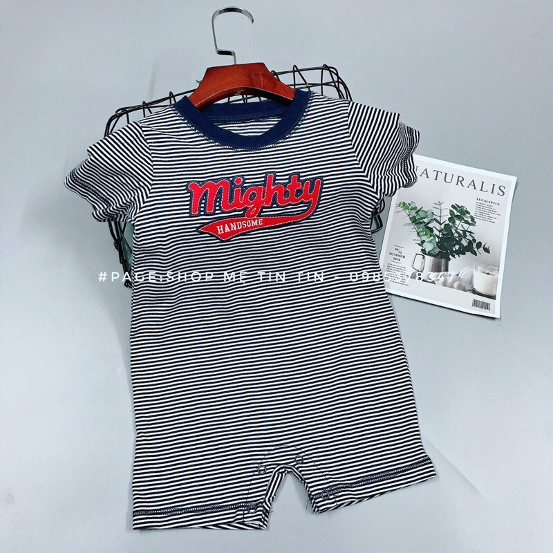 Body đùi cotton cho bé (kẻ.3m,24m)