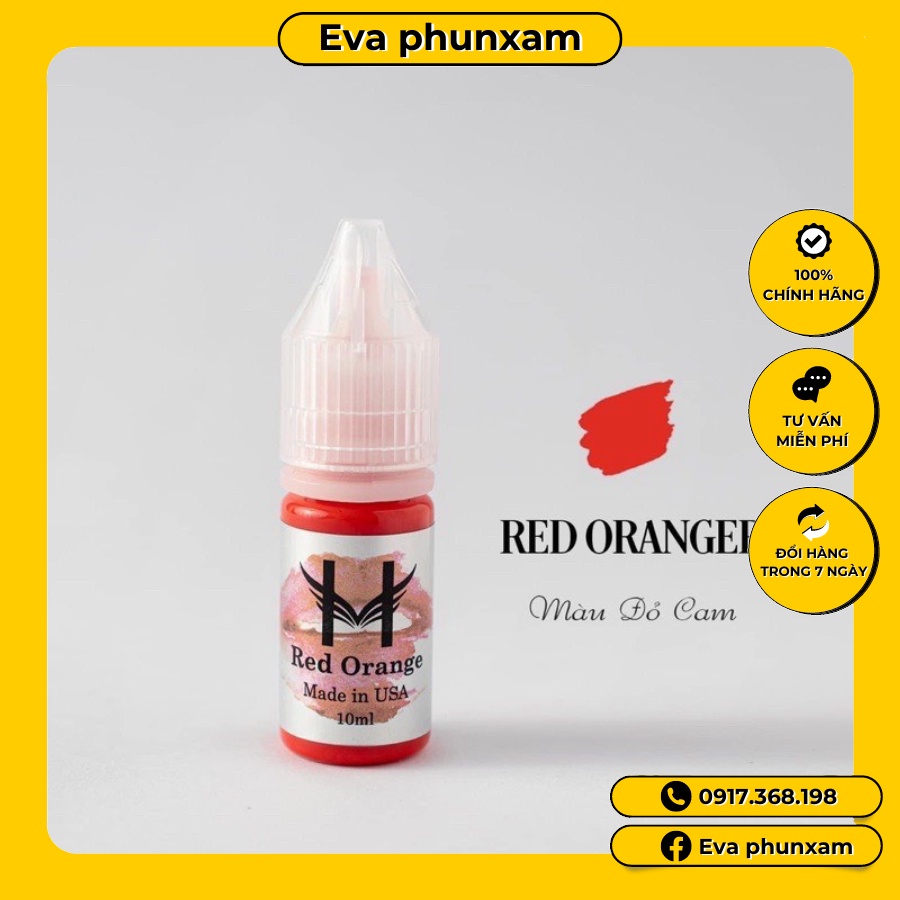 MỰC PHUN XĂM HOA ĐÀO 10 ML - MỰC XĂM CAO CẤP CHÍNH HÃNG