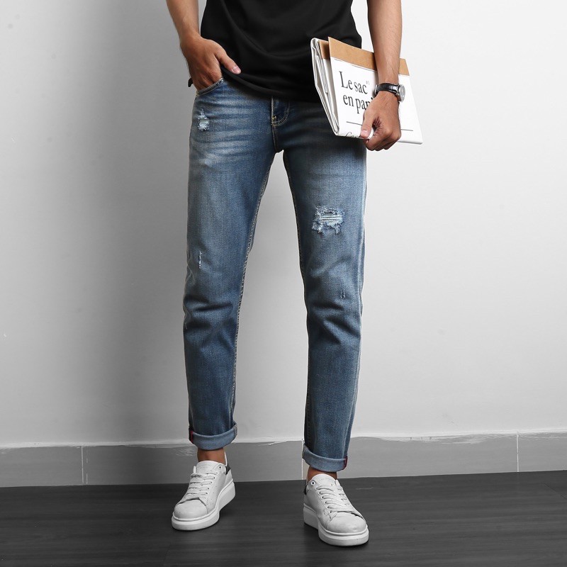 🏆CAO CẤP🔥 Quần jean vnxk 7 màu basic store285 - co giãn - slimfit chất lượng tốt nhất | BigBuy360 - bigbuy360.vn