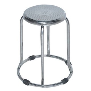 sét 5 ghế đôn inox chân tròn