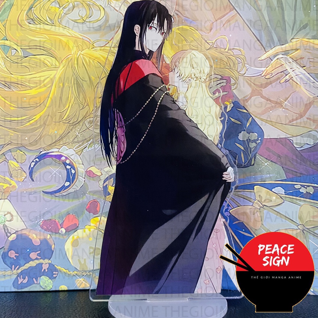 Mô Hình Standee MỘT NGÀY NỌ TÔI BỖNG TRỞ THÀNH CÔNG CHÚA anime chibi trang trí trưng bày xinh xắn