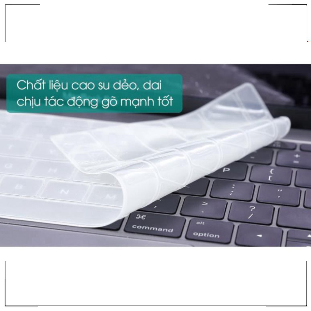 Miếng Lót Phủ Bàn Phím Màu Trong Suốt Cho Macbook (US)  ✪ 𝐌𝐚𝐜𝐛𝐨𝐨𝐤𝐬𝐭𝐨𝐫𝐞𝟗