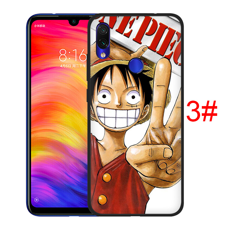 C89 One Piece Monkey D Luffy Redmi K20 K30 S2 Go 9C 9A 9 8A 8 7A 7 6A 6 Pro Soft Phone Case