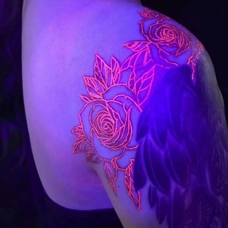 Mực xăm uv phát sáng - mực xăm phản quang