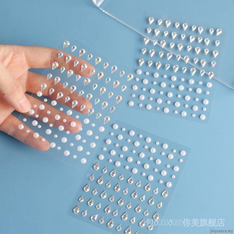 Miếng Dán Kim Cương Ngọc Trai Giả Trang Điểm Mắt Cho Cô Dâu 7.X3Q | BigBuy360 - bigbuy360.vn