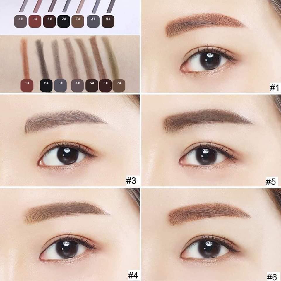 Chì Kẻ Mày Hai Đầu Innisfree Auto Eyebrown Pencil Mềm Mại Bền Màu