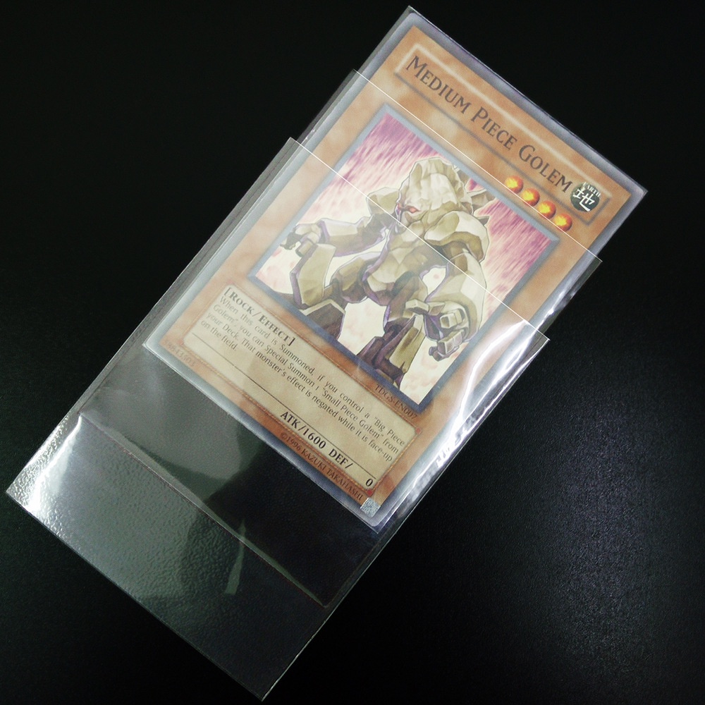 Gói 50 chiếc bọc bài nhám Size Double 66X92 siêu dày cho thẻ Yugioh, Pokemon, Vanguard.