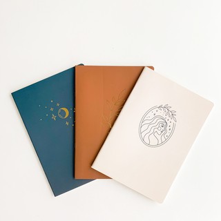 Combo Vở kẻ ngang Crabit Nhũ 80 trang