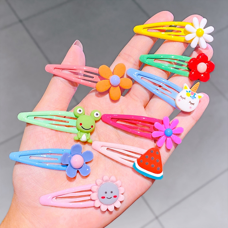 Set 5 Kẹp Tóc Công Chúa Dễ Thương Cho Bé Gái