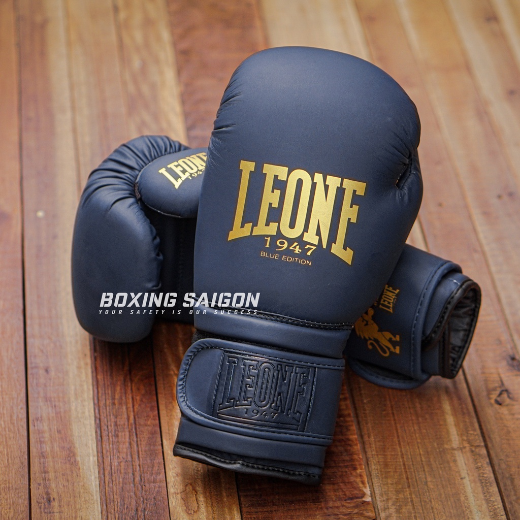 Găng tay Boxing Leone - Blue Edition