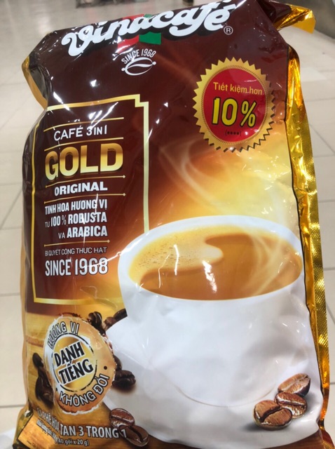 Cà phê sữa vinacafe gold Original 3 in 1 gói ( 40 gói * 20g ) | BigBuy360 - bigbuy360.vn